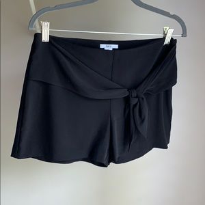 Black dress shorts